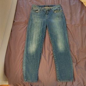 Lucky Brand Jeans size 4/27 Lolita Crop Blue Jeans